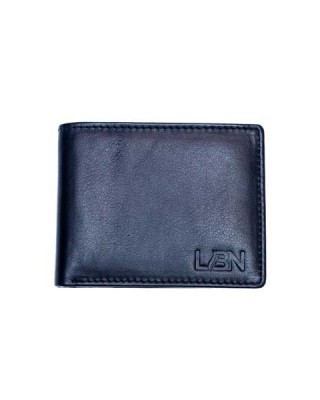 Horizontal Men's Wallet - Black or Tan - 1004