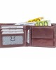 Men's Wallet in Stylish Combinations - Brown & Tan - 1010