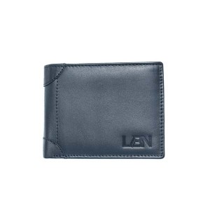 Horizontal Men's Wallet - Black or Tan - 1024 | RFID Protection