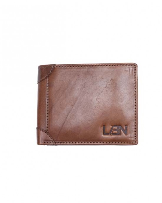 Horizontal Men's Wallet - Black or Tan - 1024 | RFID Protection