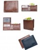 Horizontal Men's Wallet - Black or Tan - 1024 | RFID Protection