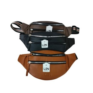 Waist Bag - Tan, Brown or Black - 3006 