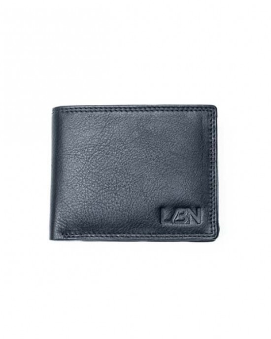 Horizontal Men's Wallet - Brown - 1021 | RFID Protection