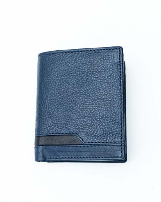 Vertical Men's Wallet in Stylish Combinations - 1025 | RFID Protection