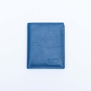 Vertical Men's Wallet - Blue - 1029 | RFID Protection