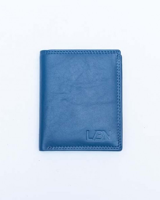 Vertical Men's Wallet - Blue - 1029 | RFID Protection