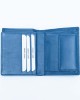 Vertical Men's Wallet - Blue - 1029 | RFID Protection