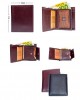 Vertical Men's Wallet - Black or Maroon - 1003