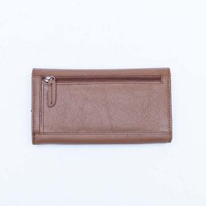 Women's Wallet - Tan & Rad or Tan & Black - 1108 | RFID Protection