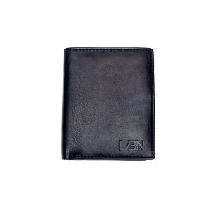 Vertical Men's Wallet - Black or Brown - 1002