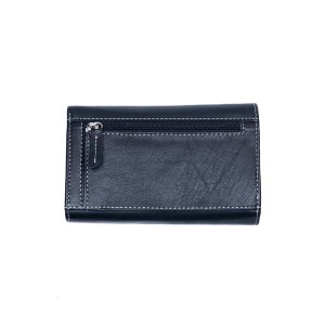 Women's Wallet - Black or Black & Red - 1102