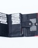 Women's Wallet - Black or Black & Red - 1102