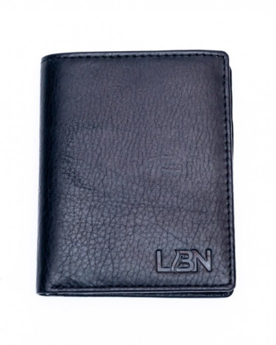 Vertical Men's Wallet - Black or Brown - 1001