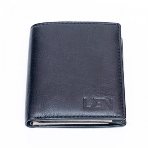 Vertical Men's Wallet - Black or Maroon - 1003